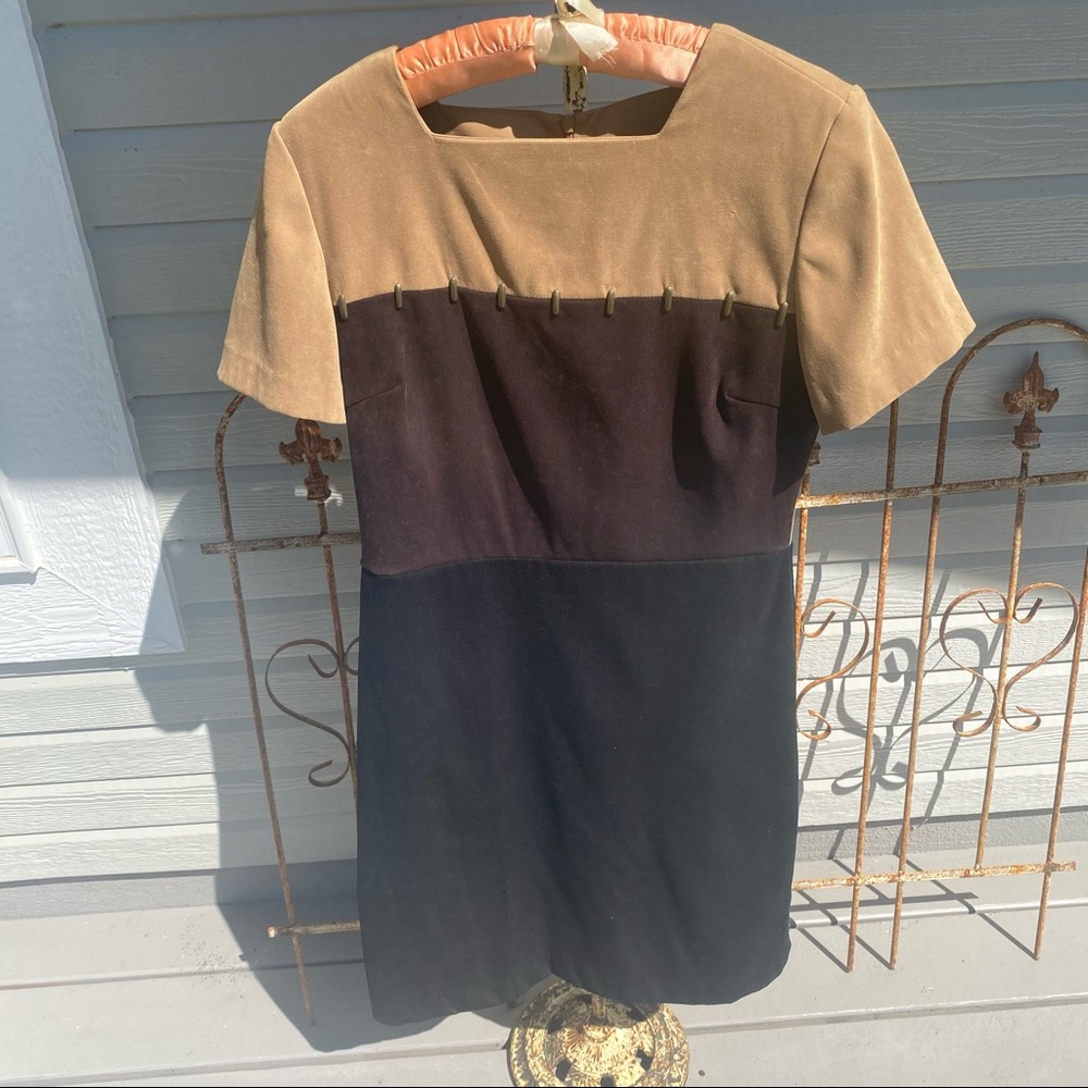 Vintage 90’s Studio 1 color block dress